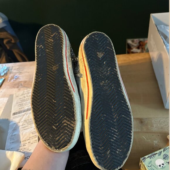 gGolden goose suede toe laminated and glitter quarter leather silver, size 39 - Picture 3 of 7